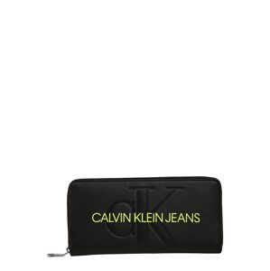 Calvin Klein Jeans Pénztárcák  fekete / kiwi