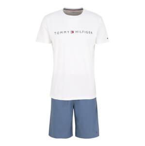 Tommy Hilfiger Underwear Rövid pizsama  fehér / kék / piros