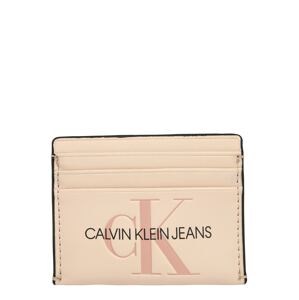 Calvin Klein Jeans Pénztárcák  testszínű / fáradt rózsaszín / fekete