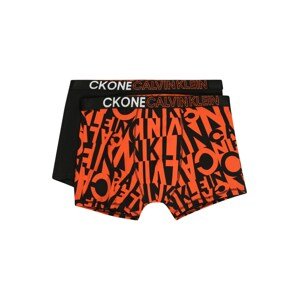 Calvin Klein Underwear Alsónadrág  fekete / narancs / fehér