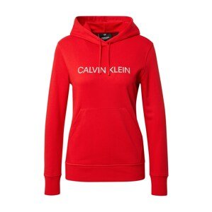 Calvin Klein Performance Sport szabadidős felsők  piros / fehér