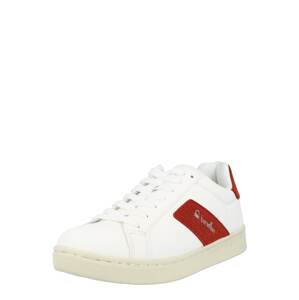 Benetton Footwear Sneaker 'Walk 2.0'  fehér / piros