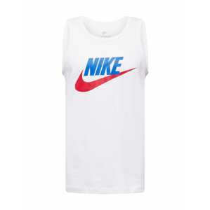 Nike Sportswear Funkcionális felső  fehér / piros / kék