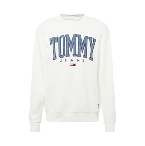 Tommy Jeans Tréning póló  fehér / kék