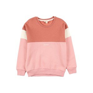 ESPRIT Tréning póló  fehér / fáradt rózsaszín / rozsdavörös