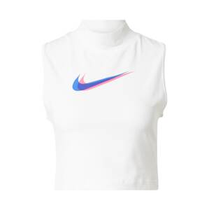 Nike Sportswear Top  kék / rózsaszín / fehér