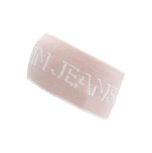 Calvin Klein Jeans Fejpánt  rózsaszín / fehér