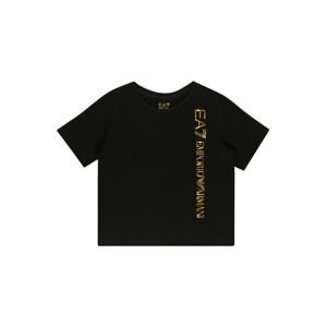 EA7 Emporio Armani Póló  fekete / arany