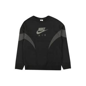 Nike Sportswear Tréning póló  füstszürke / fekete