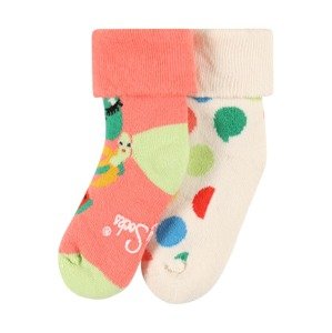 Happy Socks Socken  krém / világoszöld / lazac / sárga / piros
