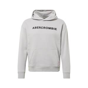 Abercrombie & Fitch Tréning póló  világosszürke / fekete