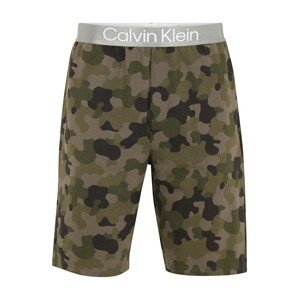 Calvin Klein Underwear Pizsama nadrágok  zöld / khaki / antracit / fehér / szürke