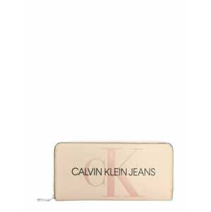 Calvin Klein Jeans Pénztárcák  világos bézs / fekete / világos-rózsaszín