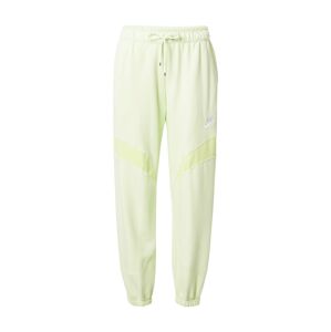 Nike Sportswear Nadrág  citromzöld / fehér