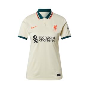 NIKE Sportshirt 'Liverpool FC 2021/22 Stadium Away'  elefántcsont / fekete / smaragd / sötét narancssárga