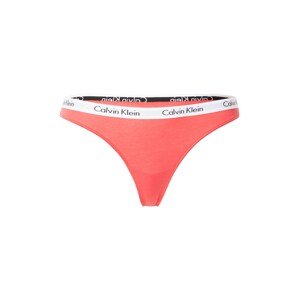 Calvin Klein Underwear String bugyik  piros / fehér / fekete