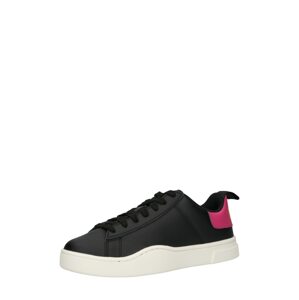 DIESEL Sneaker 'S-CLEVER'  fekete / rózsaszín