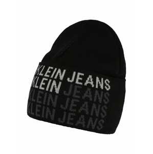 Calvin Klein Jeans Sapka  fekete / szürke / világosszürke
