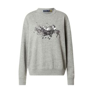 Polo Ralph Lauren Tréning póló  szürke melír / fekete / fehér