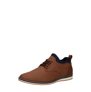 ALDO Fűzős cipő 'GLADOSEN'  barna / tengerészkék