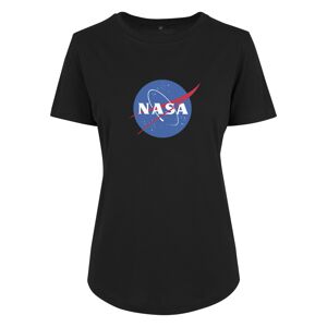 Merchcode Póló 'NASA Insignia'  füstkék / vörösáfonya / fekete / fehér