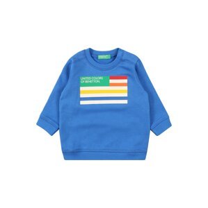 UNITED COLORS OF BENETTON Sweatshirt  kék / fehér / sárga / piros / narancs