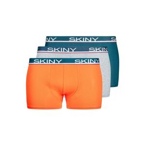 Skiny Boxeralsók  narancs / szürke melír / smaragd / fehér / piros
