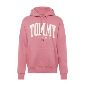 Tommy Jeans Tréning póló  sötétkék / világos-rózsaszín / piros / fehér