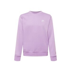 Nike Sportswear Tréning póló  lila / fehér