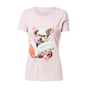 EINSTEIN & NEWTON Póló 'Hund Buch'  vegyes színek / rózsaszín