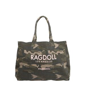 Ragdoll LA Shopper táska  púder / khaki / éjkék / sötét barna