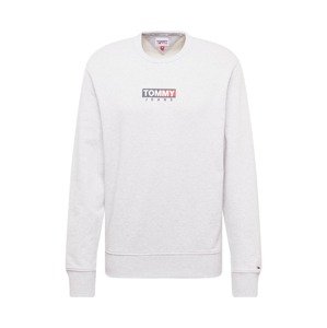 Tommy Jeans Tréning póló  ezüstszürke / tengerészkék / fehér