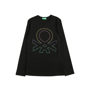 UNITED COLORS OF BENETTON Shirt  fekete / vegyes színek