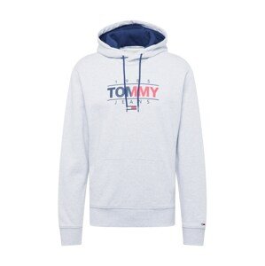 Tommy Jeans Tréning póló  tengerészkék / piros / fehér / szürke melír