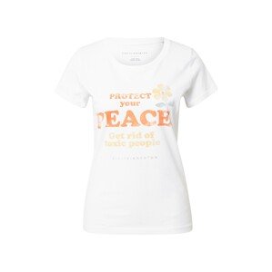 EINSTEIN & NEWTON Póló 'Peace'  füstkék / aranysárga / narancs / fehér