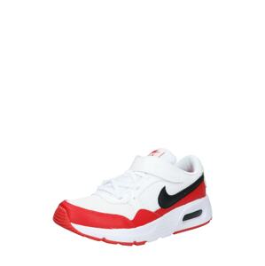 Nike Sportswear Sportcipő 'Air Max'  fehér / piros / fekete