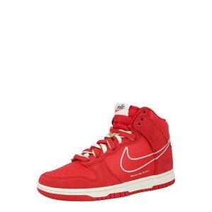 Nike Sportswear Magas szárú edzőcipők  piros / fehér