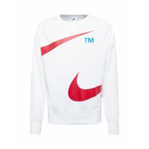 Nike Sportswear Tréning póló  fehér / piros / égkék