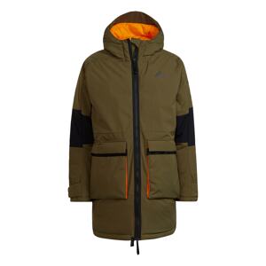 ADIDAS PERFORMANCE Kültéri kabátok 'Utilitas'  khaki / fekete / narancs