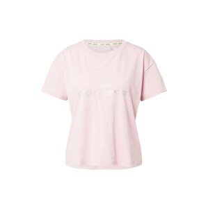 DKNY Performance Póló  rózsaszín / ezüst