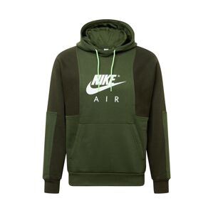Nike Sportswear Tréning póló  zöld / sötétzöld / fehér