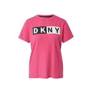 DKNY Performance Póló  fehér / fekete / rózsaszín