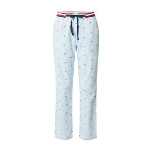 Tommy Hilfiger Underwear Pizsama nadrágok  világoskék / fehér / sötétkék / piros