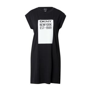 DKNY Oversize póló  fekete / fehér