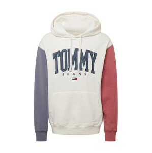 Tommy Jeans Tréning póló  elefántcsont / galambkék / rózsaszín