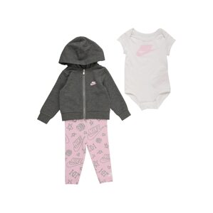 Nike Sportswear Szettek  sötétszürke / rózsaszín / fehér