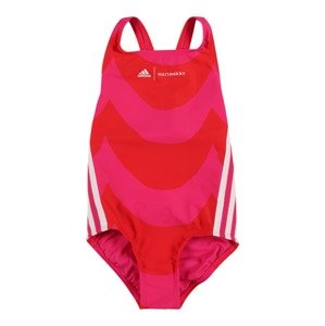 ADIDAS PERFORMANCE Sport fürdőruhadivat  rózsaszín / piros / fehér