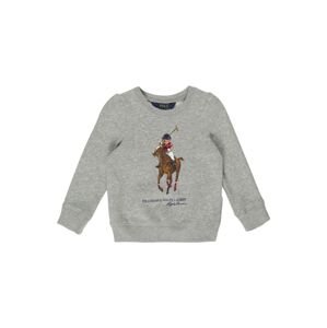 Polo Ralph Lauren Tréning póló  szürke melír / barna