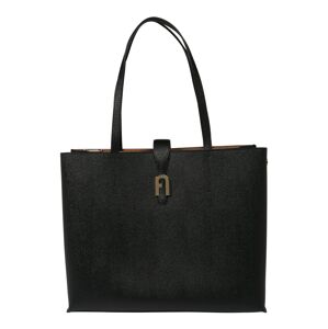 FURLA Shopper táska 'SOFIA'  fekete / arany