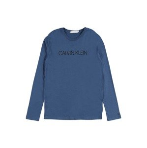 Calvin Klein Jeans Póló  galambkék / fekete